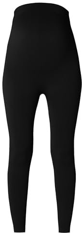 Noppies Maternity Damen Reva Seamless Rib Leggings, Black-P090, XL/XXL