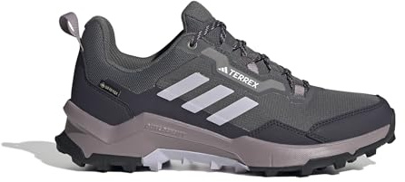 Adidas Damen Terrex AX4 Gore-TEX Hiking Shoes, Grey Five/Silver Dawn/preloved fig, 40 EU