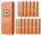 197289 Vacuum Bags Compatible with Kirby G3,G4,G5,G6,G7,Gsix,Ultimate G 197394 Sentria Diamond, Replace #197394, 204803,205803, 12 Pack