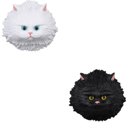 Tiny Fridge Magnets Cartoon Cat Head Half Refrigerator Magnet Buckle Magnet Magnet Magnet Magnet Magnetwhite