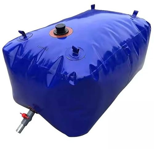 Wasserspeicher-Blase, Notwasserspeicher, Wasserspeicher-Behälter-Tasche, Faltbarer Wasserblasentank, Dürre und Feuer Outdoor Notfall Wasser, für Outdoor/Survival/Wohnmobil/Garde