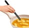 Palillos de cocina largos antiquemaduras, resistentes al calor, silicona antideslizante, para olla caliente, freír tempura, carne a la parrilla