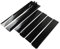 6 STÜCKE 2 m/2,2 m Universal Seitenschweller Verlängerung Schweller Lip Splitter Autoscooter Styling Kompatibel for BWM(Shiny Black 2m)