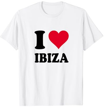 Me encanta Ibiza Camiseta
