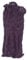 Invero, Merino Armstulpen Missy Uni, 100% Wolle (Aubergine)