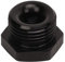 8An 1/8 Npt Innensechskantmuttern aus Schwarzem Aluminium mit O-Ring, RFA6GQ5EBM, Unverzichtbare Befestigungselemente für Verschiedene Anwendungen