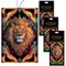 Duftbaum Auto Lufterfrischer – Löwen-König Design – Rainforest Duft – 3er Pack – Premium Lufterfrischer für Auto & Dekoration