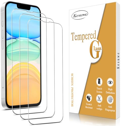Kesuwe 3 Pack Screen Protector for iPhone 17e / 16e / SE 4 2025