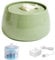Fontaine à eau en céramique sur le thème de la baleine pour chat, distributeur silencieux à double filtration, bol à débit automatique pour animaux de compagnie 100 ml