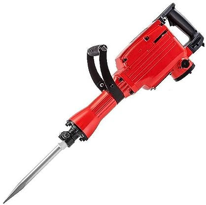 Marteau perforateur de démolition électrique 2200W avec 3 burins marteau-piqueur robuste