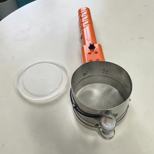 Mini Electric Vibrating Sieve, Adjustable Speed, Stainless Steel Construction; Designed for the Uniform Sieving and Separation of Powders and Granules(80 mesh)