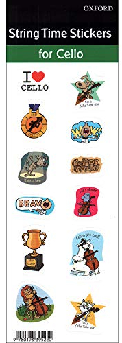 Cello Time Stickers: Cello Time