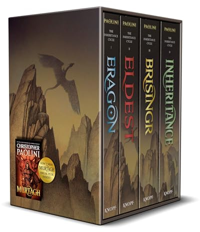 The Inheritance Cycle 4-Book Trade Paperback Boxed Set: Eragon; Eldest; Brisingr; Inheritance
