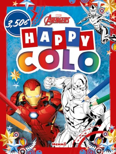 Marvel Avengers - Happy colo (Iron Man et Captain America)