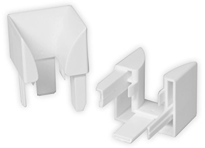 DIWARO® Einlauftrichter für Mini-Führungsschiene aus Kunststoff | weiß | 977