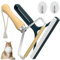 Fusselrasierer - Fusselentferner Tragbarer 2 Pack, Wiederverwendbarer Stoffrasierer für Kleidung, Gewebte Mäntel, Teppich, Bett, Sofa, Katzenhaare, Hundehaare