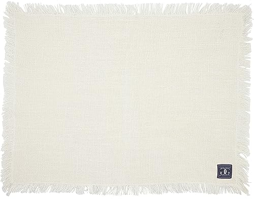 GreenGate Leinen Tischset Off White 50x40cm