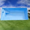 Schwimmbecken mit Starren Wänden, Swimming Pool UV-beständig, 6m x 3m x 1,5m, für 6-8 Personen bequem, einbaufähig, leicht zu installieren (Blau)
