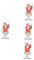 PRETYZOOM 4 Pezzi Di Bicchieri Da Vino Per Uso Domestico Bicchieri Da Cocktail Multifunzione Per Natale