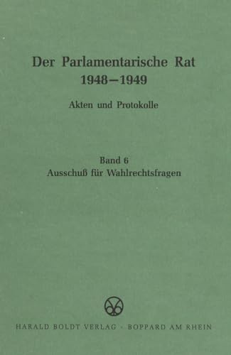 Ausschuß für Wahlrechtsfragen (Der Parlamentarische Rat 1948-1949)