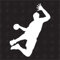Handball - Sticker, Handballer - speedwerk-motorwear - Schwarz, Kunststoff - Farbig mit Silhouette - Sticker