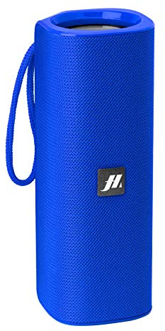 Music Hero Speaker wireless Pump 6W con laccio e finitura in tessuto, ingressi per TF Card fino a 32 GB, chiavetta USB e cavo AUX, cavo USB incluso, colore blu