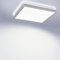 LED Deckenlampe LUCKY eckig grau 18W Neutralweiß Lampe 230V Aufputzlampe Deckenleuchte Leuchte