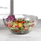 Queensway Home & Dining 5.5L Tempered Single Chef's Clear Glass Fruit Salad Mixing Bowl Dish