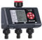 DEWENWILS Temporizador de riego de 3 Zonas, Temporizador de riego con 4 procedimientos programables, Negro