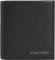 Calvin Klein Herren Geldbeutel Warmth Trifold Leder, Schwarz (Ck Black), Onesize