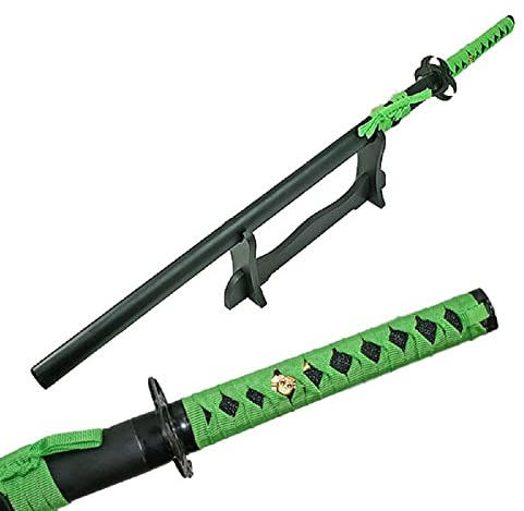 G8DS® Samuraischwert Katana Ninja Zombie Dead grün schwarz