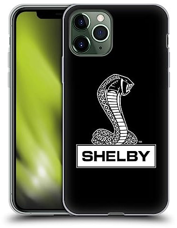 Head Case Designs Offizielle Shelby Einfach Logos Soft Gel Handyhülle Hülle kompatibel mit Apple iPhone 11 Pro