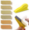 VIBRATITE 61 Stück Schleifpapier mit 90x30 mm Schleifklotz Set, Mini Schleifwerkzeuge 40/80/120/180/240/320 Sortierte Körnung Sandpepier Blatt für Schleifen und Polieren