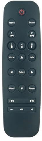 VINABTY Replacement Remote Control Compatible with Roberts Stream 93i