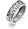 Keltischer Knoten Ring Sterling Silber Hochzeit Ringe für Herren Keltische Ringe Keltischer Schmuck Geschenke für Herren Ring Größe 70