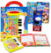 Paw Patrol Ensemble de livres de piano – L'ensemble de clavier musical Paw Patrol comprend un mini piano Paw Patrol et 8 livres Paw Patrol pour enfants plus des autocollants, une mini figurine Paw