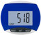 Multifunktionaler Schrittzähler mit Schrittzähler und Gürtelclip, LCD-Display Als Übungszubehör (Blau)