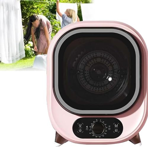 Asciugatrice, Asciugatrice Piccola, Asciugatrice a condensatore Portatile, Asciugatrice ventilata da 5 kg, da banco (D 110V)
