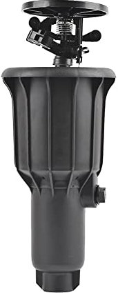 Haslbeck Aspersor de 1/2-3/4 roscas para riego de césped natural, riego de jardín, rociador refrigerante