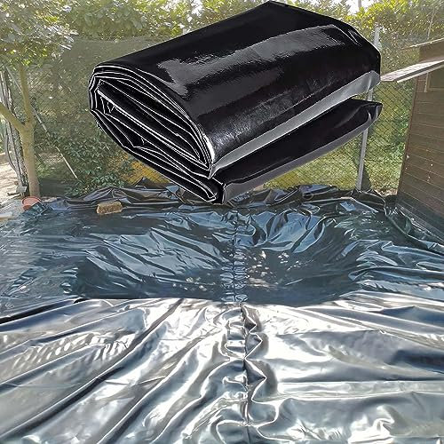 Revêtement de bassin flexible et robuste pour jardin aquatique 7 x 10 m Idéal pour les poissons koï les flux d'eau et les pentes de rivière aménagement paysager extérieur piscine liner 2 x 4 m 3 m x 3
