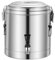 Dispensador de bebidas aislado de acero inoxidable 304 con espiga, recipiente termo de 30 litros para bebidas calientes y frías, ideal para café, jugo, leche y agua (20 L)