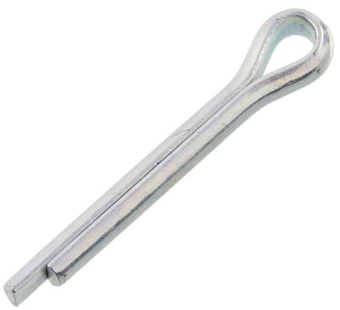 AERZETIX Lot de 10 Goupilles Fendues Type Épingles Ø5x48 mm | Acier couleur argent, Maintien et blocage, Assemblages mécaniques, Composants sur axe