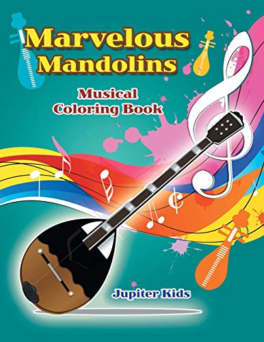 Marvelous Mandolins Musical Coloring Book