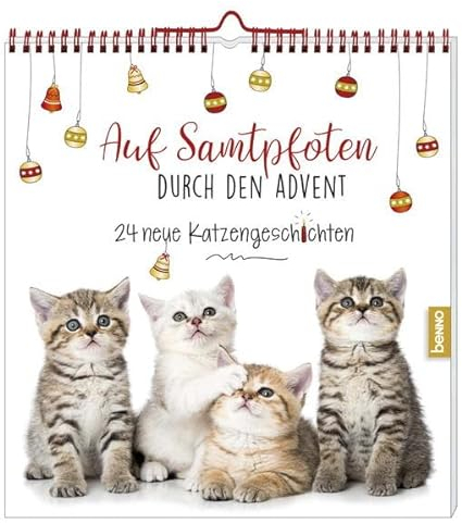 Adventskalender »Auf Samtpfoten durch den Advent«: 24 neue Katzengeschichten