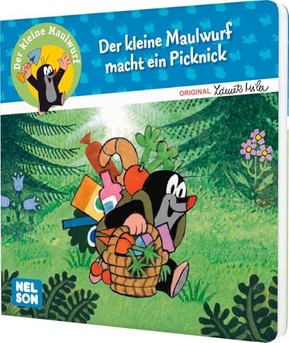 Der kleine Maulwurf: Der kleine Maulwurf macht ein Picknick: Pappbilderbuch für Kinder ab 3 Jahren