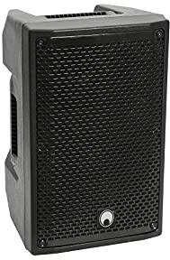 OMNITRONIC XKB-208A 2-Wege Lautsprecher, aktiv, Bluetooth | Aktive Box mit 8 Woofer, 1 Treiber, LF:70 W RMS, HF: 35 W RMS