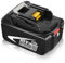 GatoPower BL1850B Batteria di Ricambio per Batteria 18V 5.0Ah Li-Ion Compatibilità per Batteria BL1830 BL1840 BL1840B BL1850 BL1860 BL1860B 194204-5 LXT-400 con Indicatore LED
