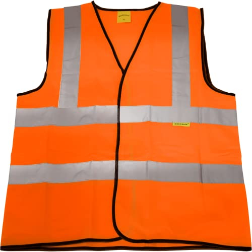 Sealey Warnweste, Orange, Größe XXL