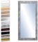 Bilderdepot24 Wandspiegel Spiegel Badspiegel Holzrahmen komplett mit Echtglas - Beton - ca. 120x50 cm I SUA-6071 V-VIII