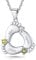 Custom4U 3 Pieds Bébé Prénom Personnalisé Argent Collier Pendentif pour Femme Personnalisé Pieds de Bébé Prénom Pendentif pour 3 Enfants Cadeau Gravé pour Fête des Mères Anniversaire